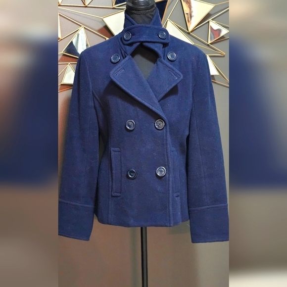 American Eagle Outfitters Double-Breasted Wool Jacket - Picture 1 of 7
